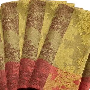 Set of 6-Autumn Harvest Napkins